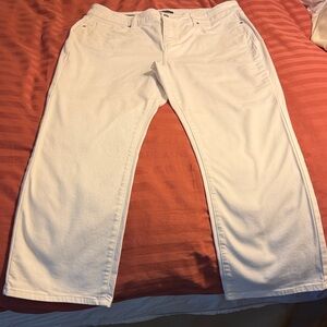 NYDJ Women's White Ankle & Cropped Jeans